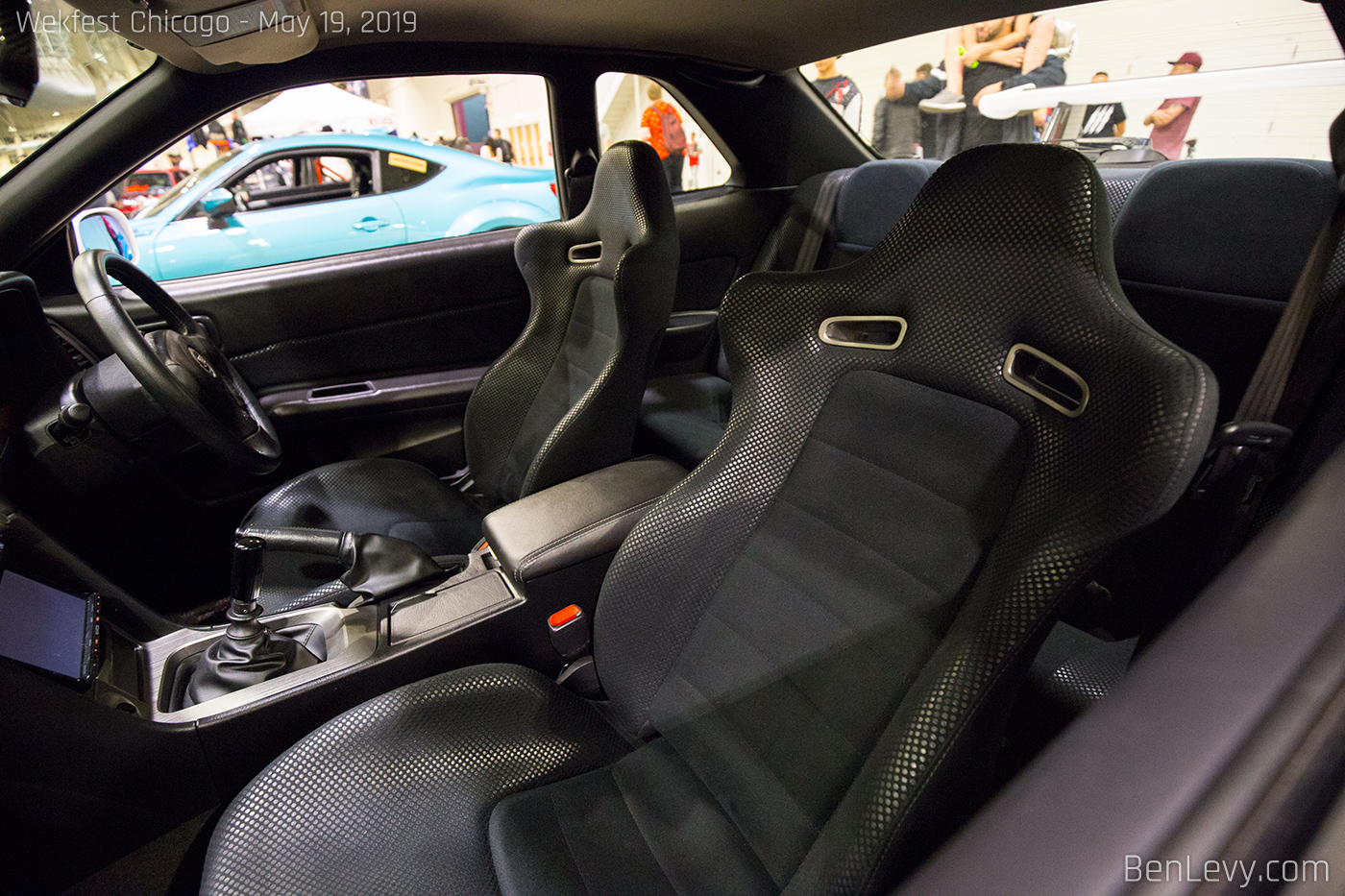 Front Seats of R34 Nissan Skyline GT-R