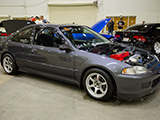 EG Civic coupe with Gram Lights 57DR wheels