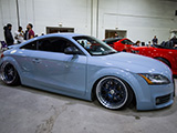 Powder Blue Audi TT at Wekfest Chicago