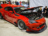 Modified Red Scion FR-S