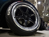 Black Cosmis Racing XT-006R wheel