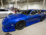 Blue RPS13 Nissan at Wekfest Chicago