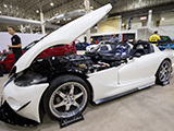 White Dodge Viper RT/10 with Roe Racing Supercharger