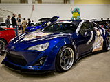 Wide Body Scion FR-S with Squirtle on Top