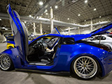 Nissan 350Z with custom doors at Wekfest in Chicago