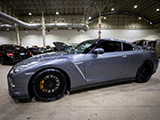 Silver R35 GT-R at Wekfest