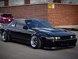 Black S13 240SX Coupe from Dark Squad