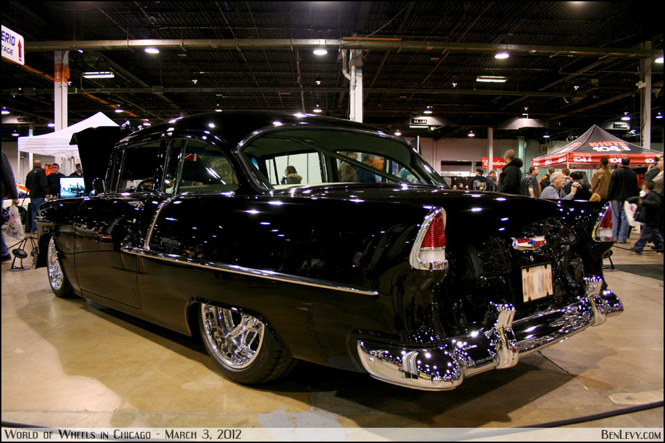 Black 1955 Chevrolet