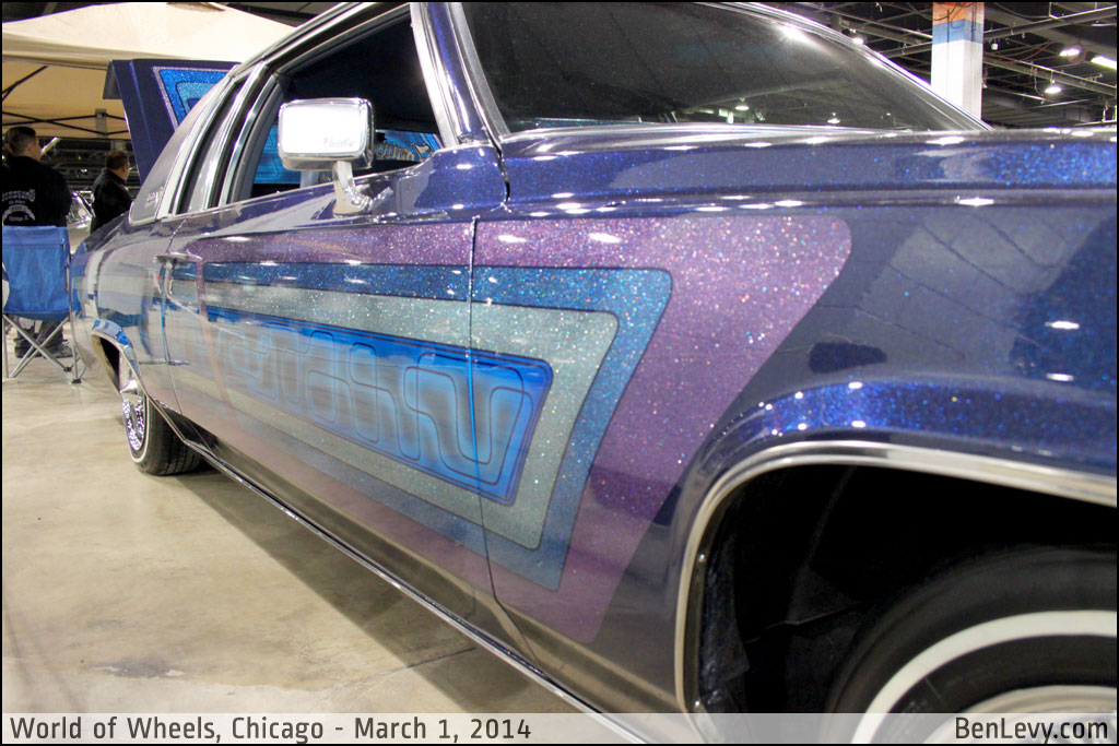 Custom Paint on 1983 Cadillac Coupe DeVille