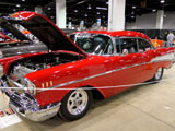 Red 1957 Chevy Belair