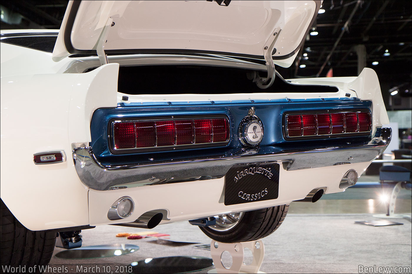 Rear end of 1968 Shelby