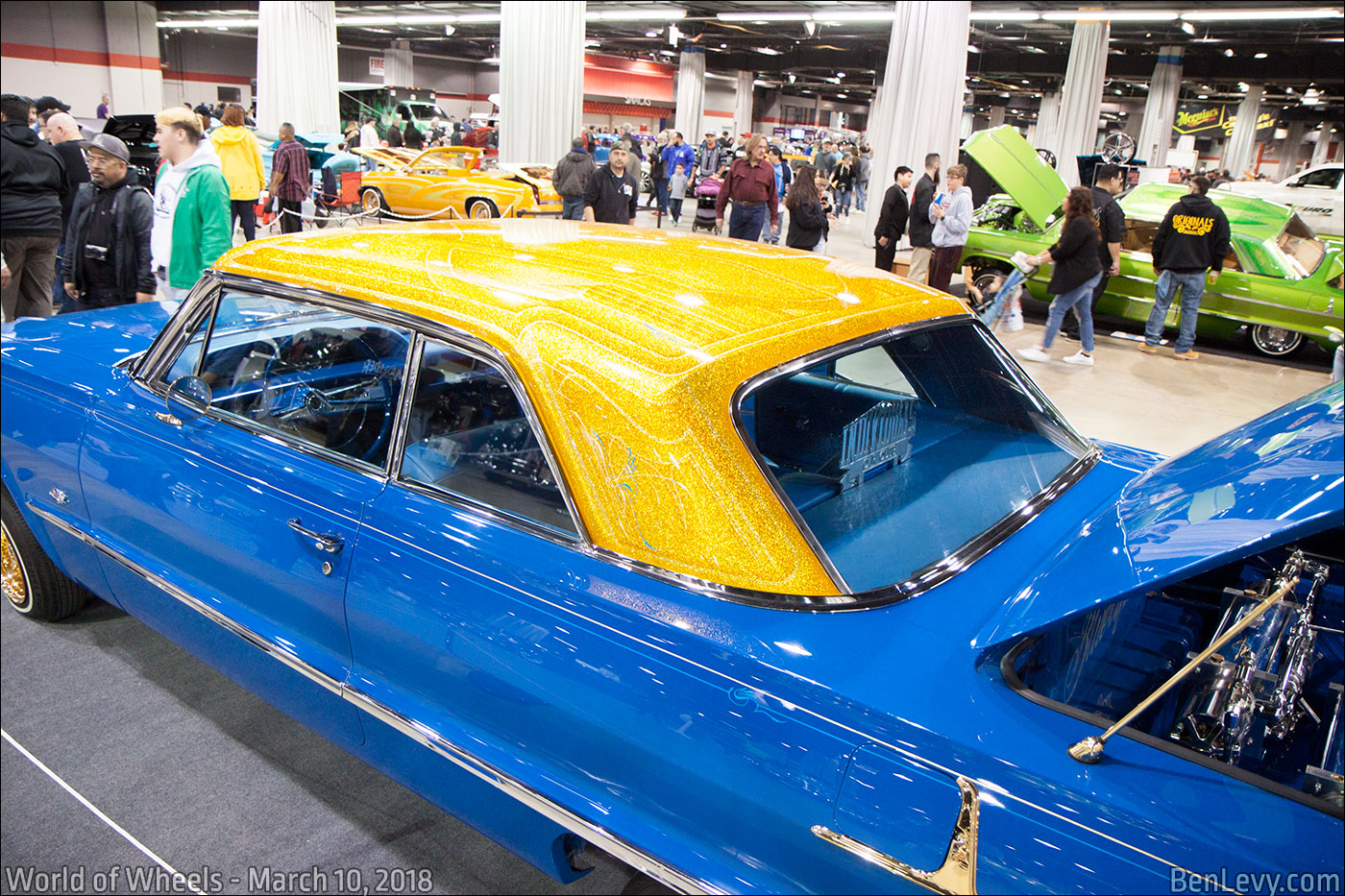 Blue Chevy Impala