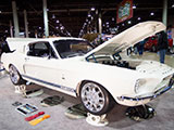 White 1968 Shelby GT350