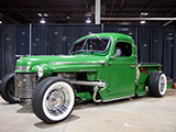Green 1946 International Pickup