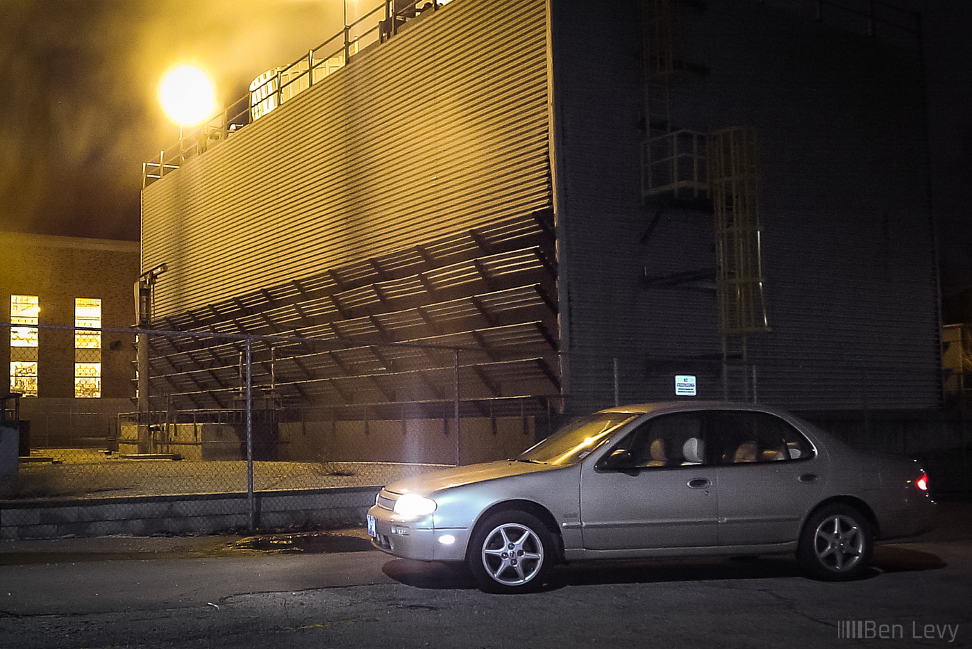 Altima Next to the Abott Power Plant in Champaign
