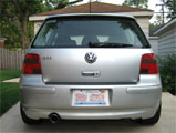 My GTI from the rear