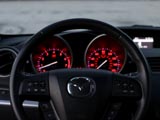 Steering wheel in 2010 Mazda3