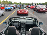 In Line for an Autocross Run