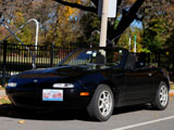 Black Mazda Miata