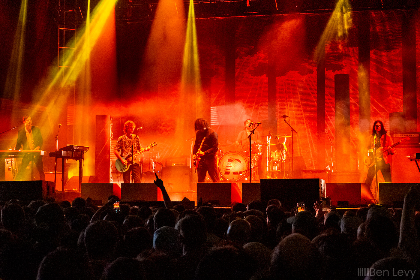 The Raconteurs on Stage for Riot Fest in 2019