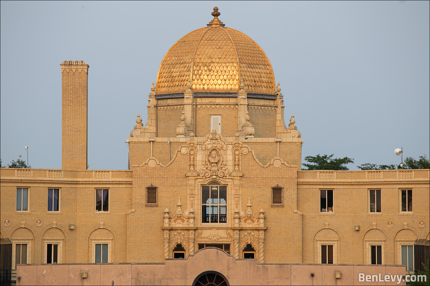 The Gold Dome on the Garfield Park Fieldhouse
