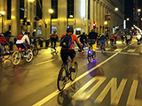 Biking Through Chicago's Financial District with Streets Calling