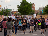 Black Lives Matter Protest on Ashland in Chicago