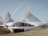 The South End of the Milwaukee Art Museum in Spring