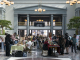 The 2026 Chicago Zine Fest in the Winter Garden at the Harold Washington Library