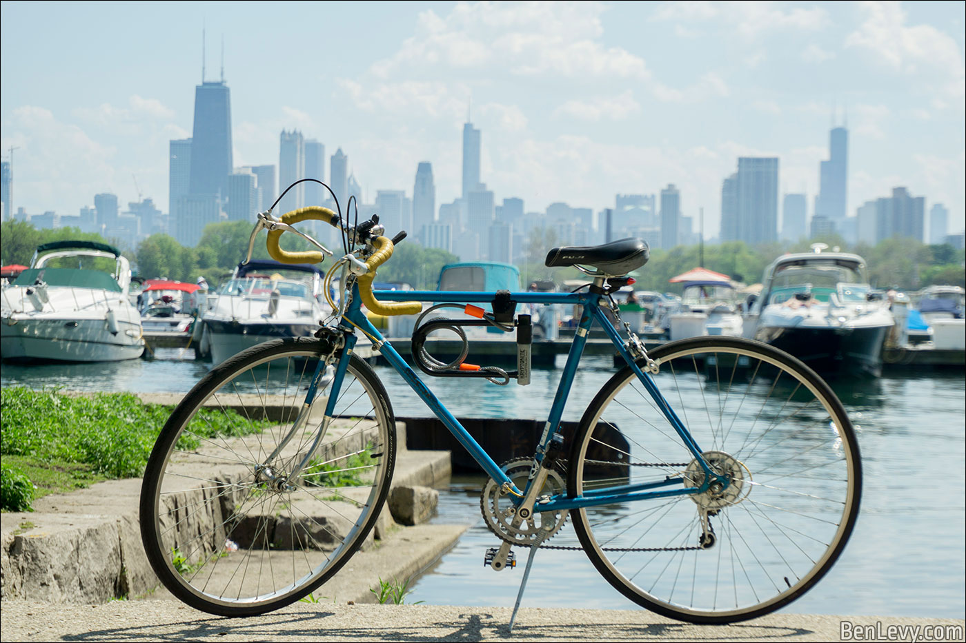 My Bicycle at the Diversey Harbor