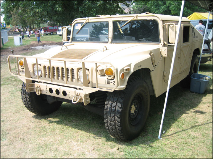 Army Humvee at the Illinois State Fair