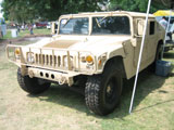 Army Humvee at the Illinois State Fair