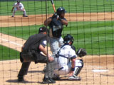 At the Sox game in The Cell