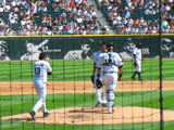 Approaching the mound