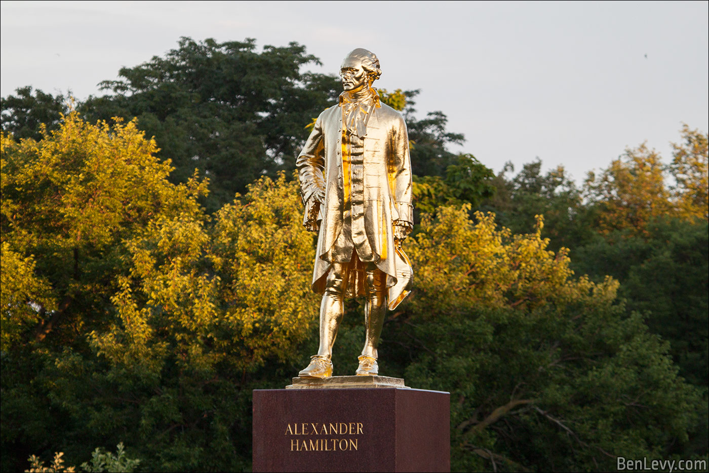 Alexander Hamilton Statue in Chicago