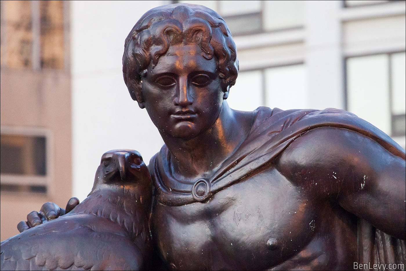 Goethe statue in Lincoln Park