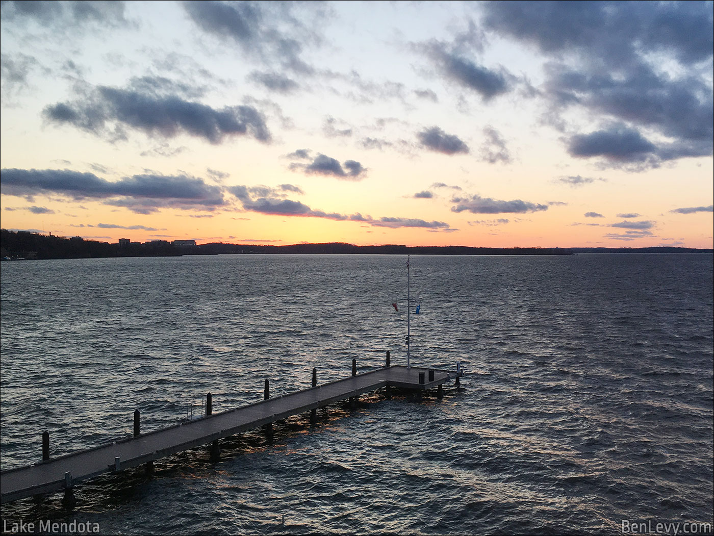 Lake Mendota in Madison, WI