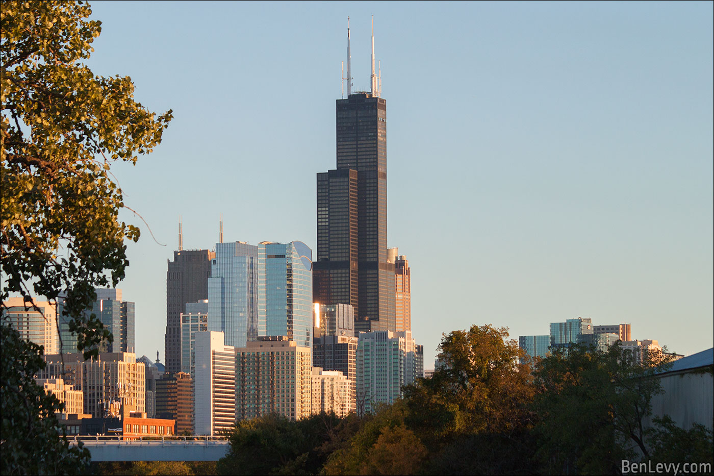 Chicago Highrises at dusk