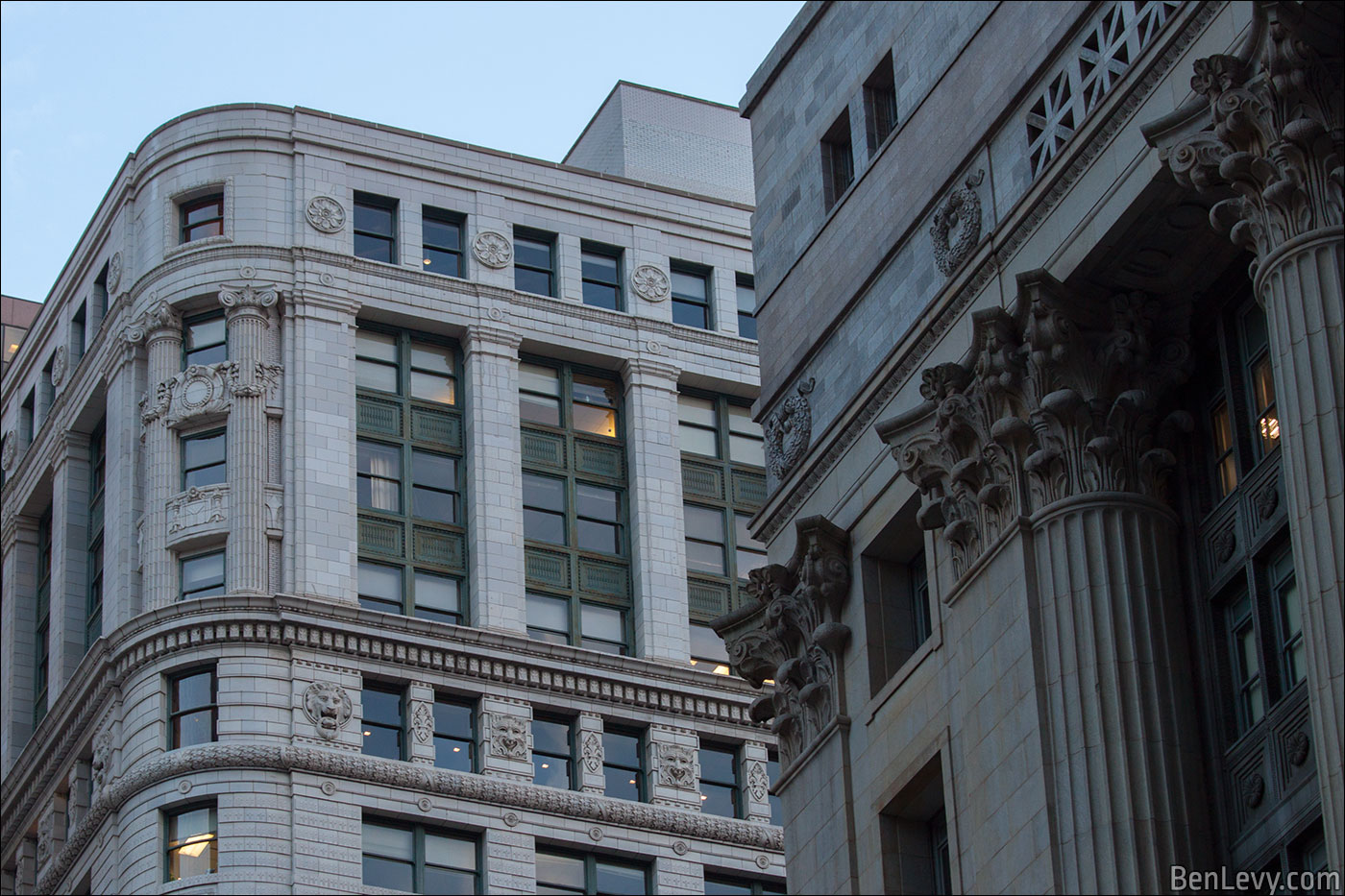 Burnham Center and City Hall in Chicago