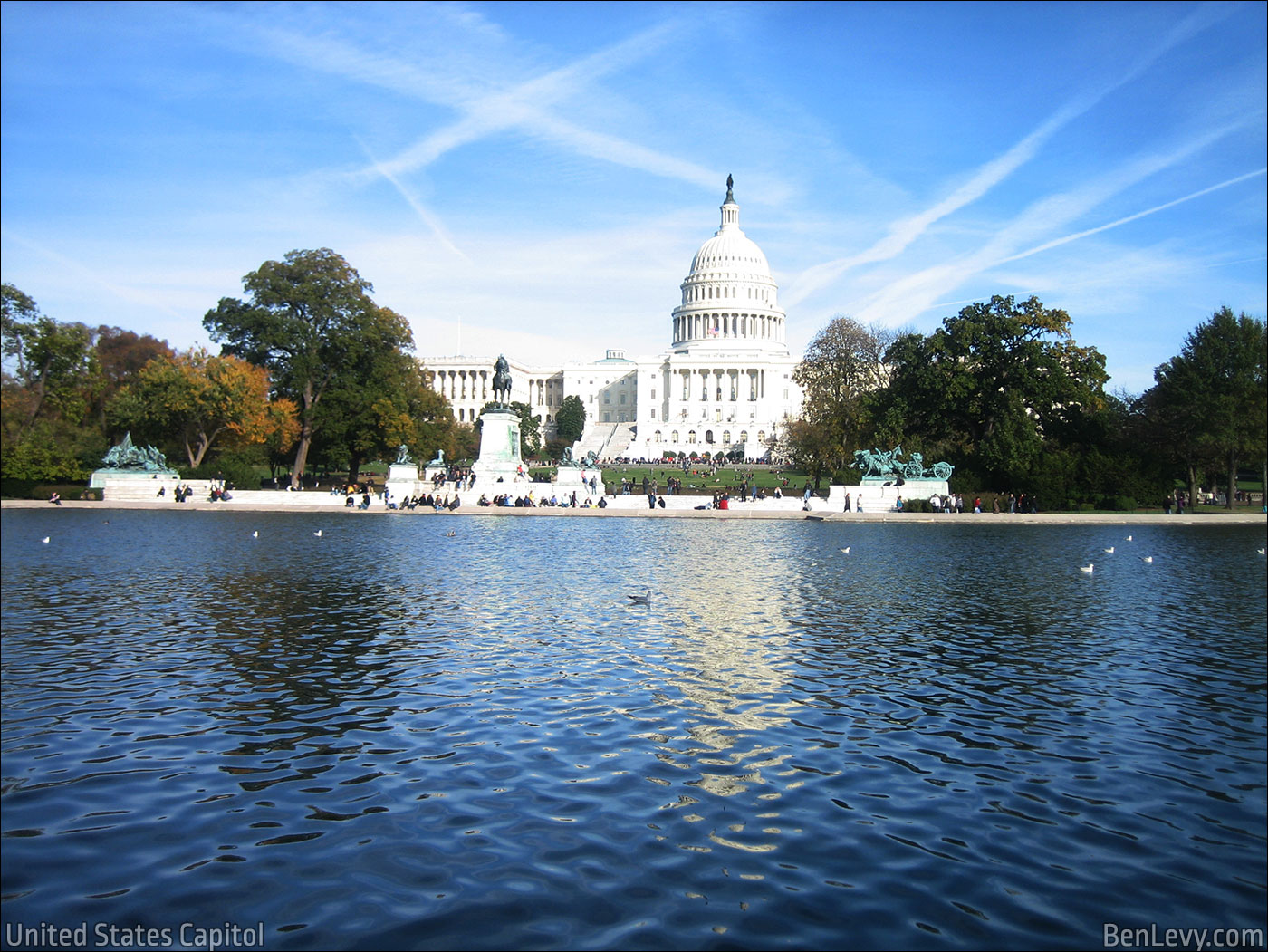 Capitol Reflecting Pool at the United States Capitol Building