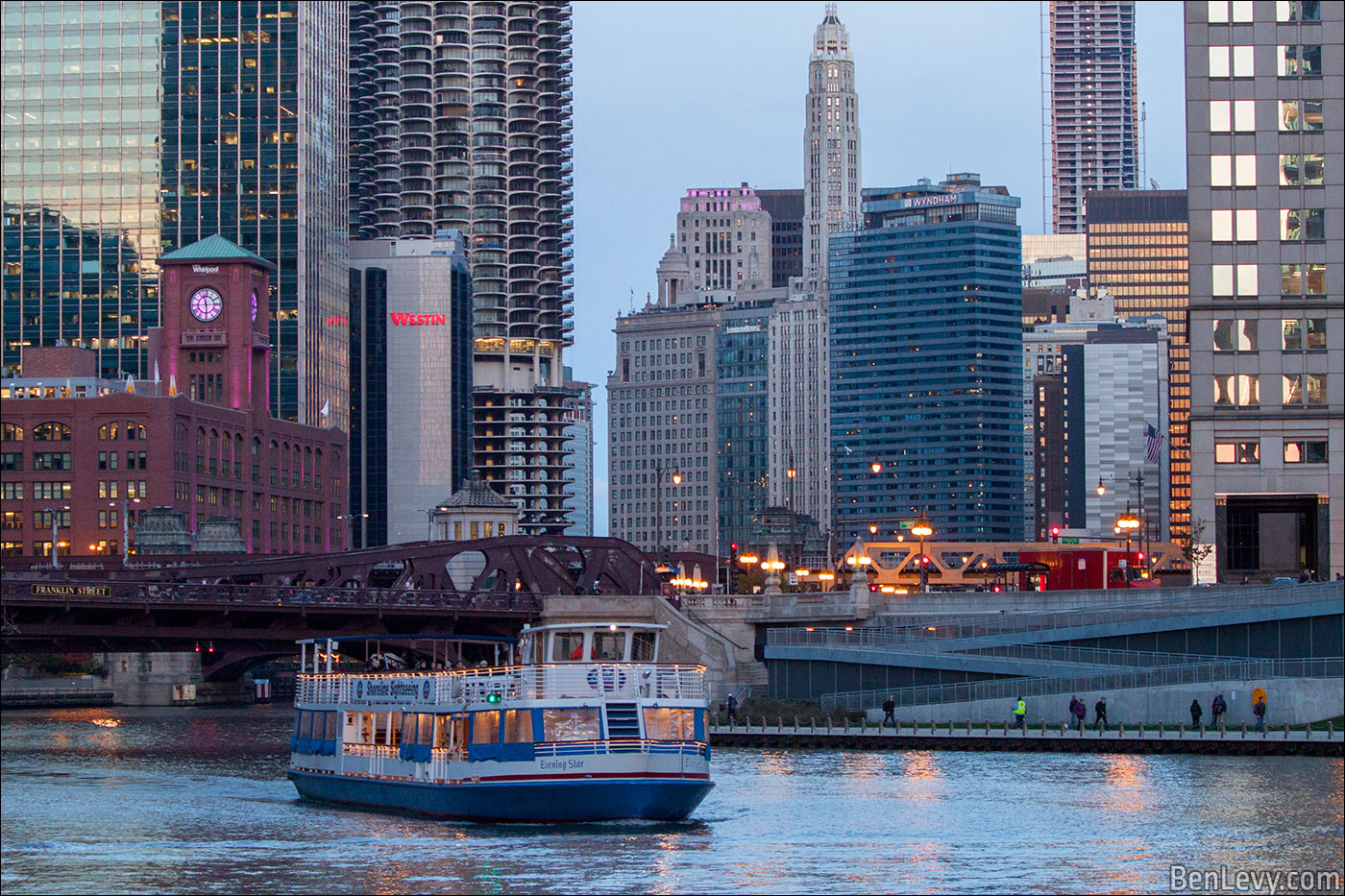 Riverwalk in Chicago