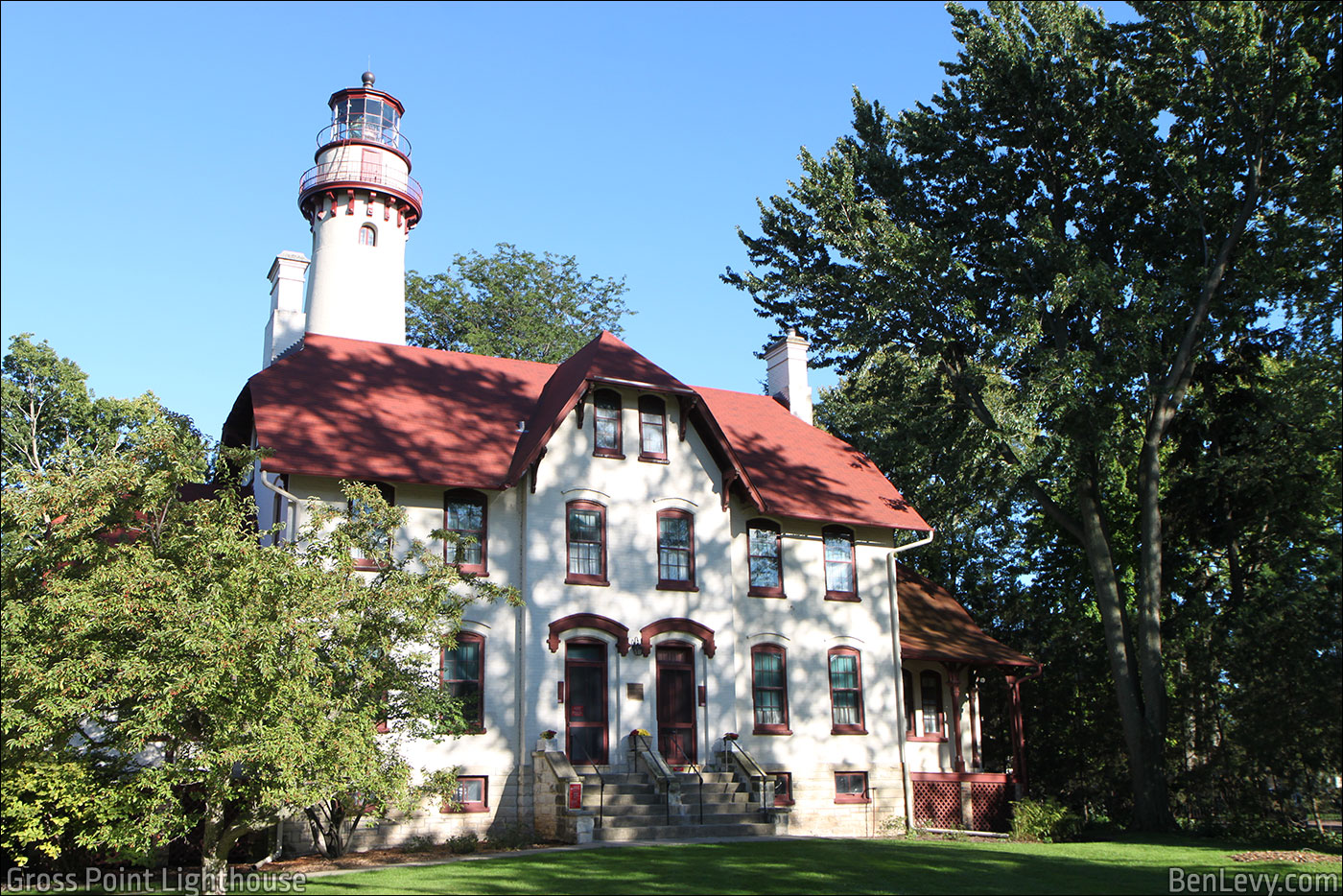 Grosse Point Light in Evanston