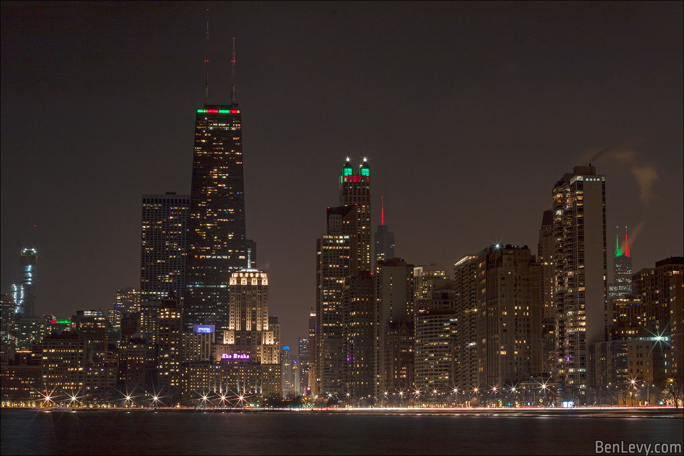Chicago's skyline from the north