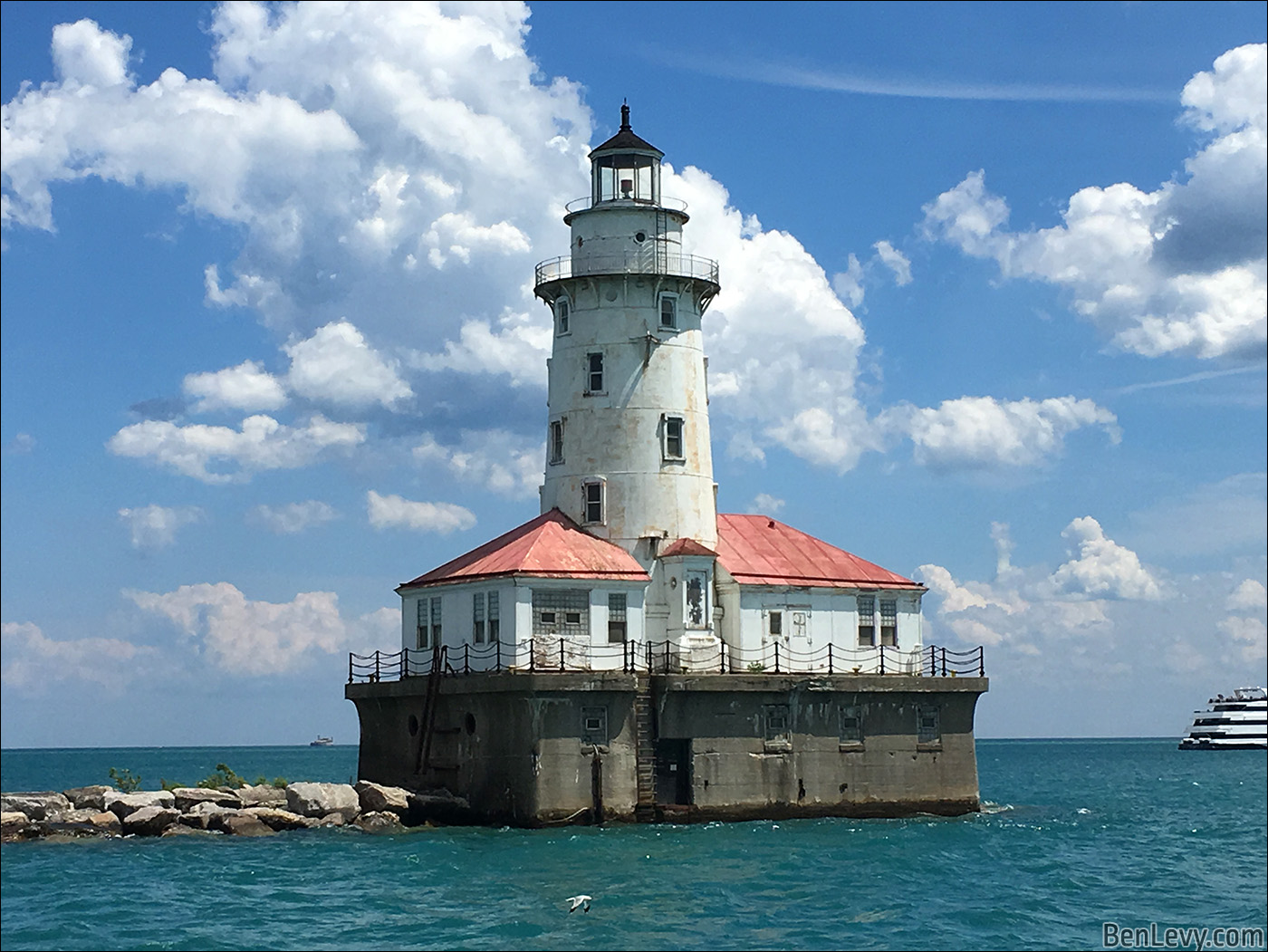 The Chicago Harbor Light