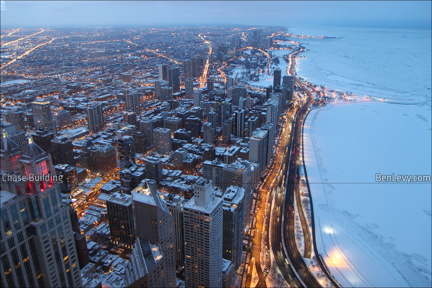 Lake Shore Drive, looking North