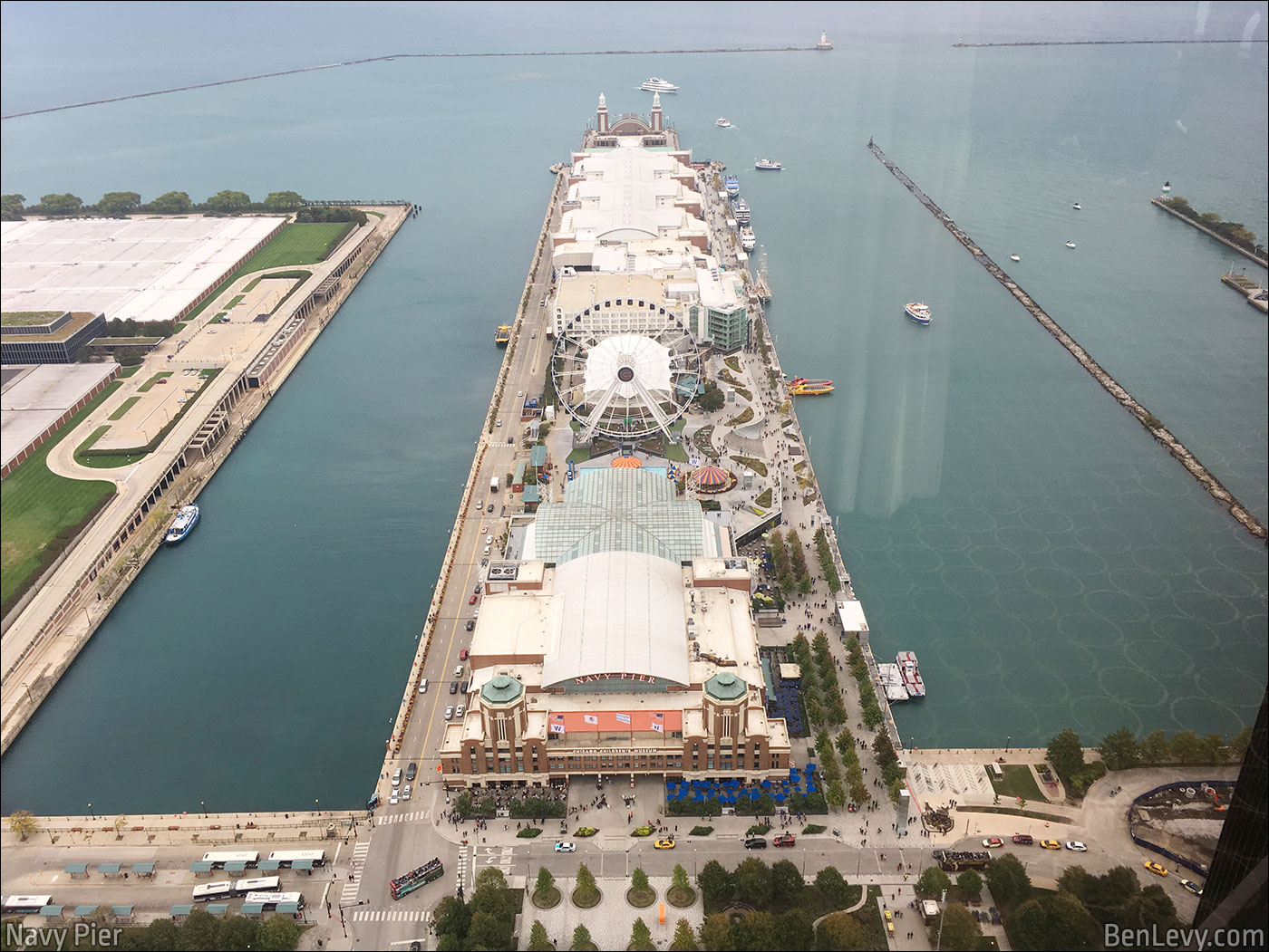 Aerial View of Navy Pier