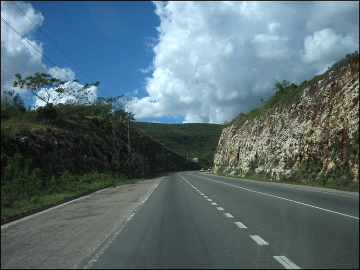 A Winding Road in Jamaica