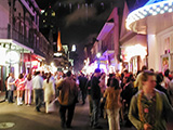 Bourbon St. in New Orleans