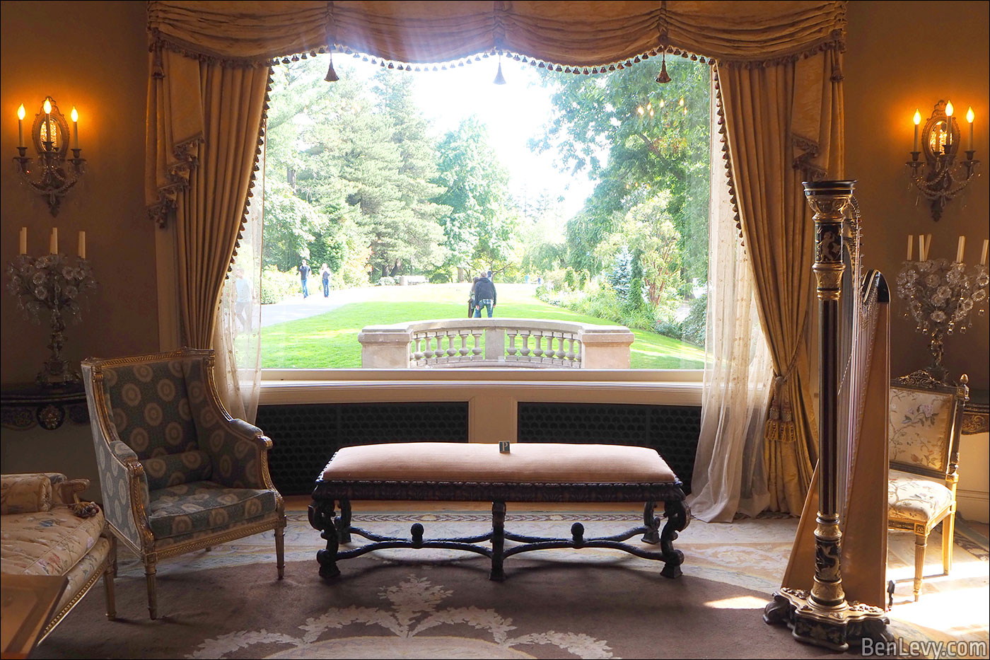 The Music Room at Pittock Mansion