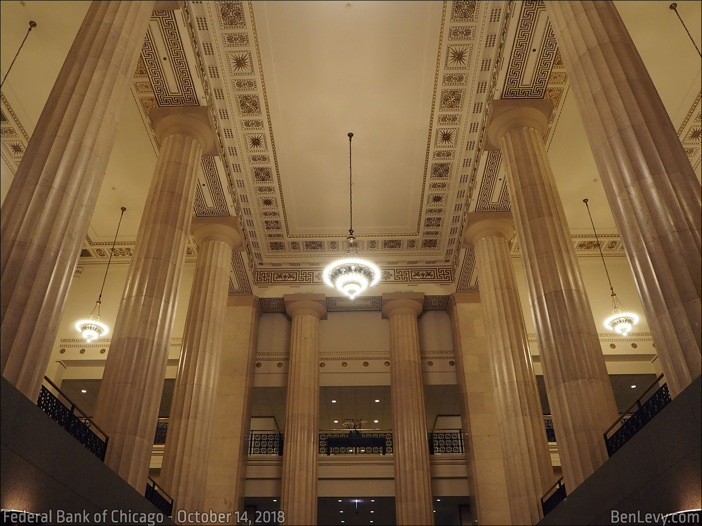 The Great Hall at the Federal Reserve Bank of Chicago